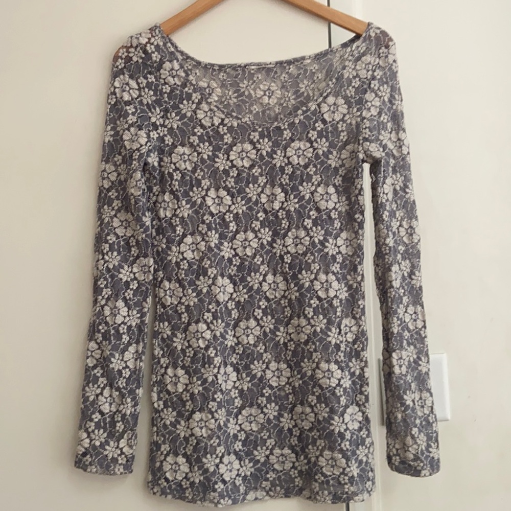 Lace tunic/shirt/mini dress